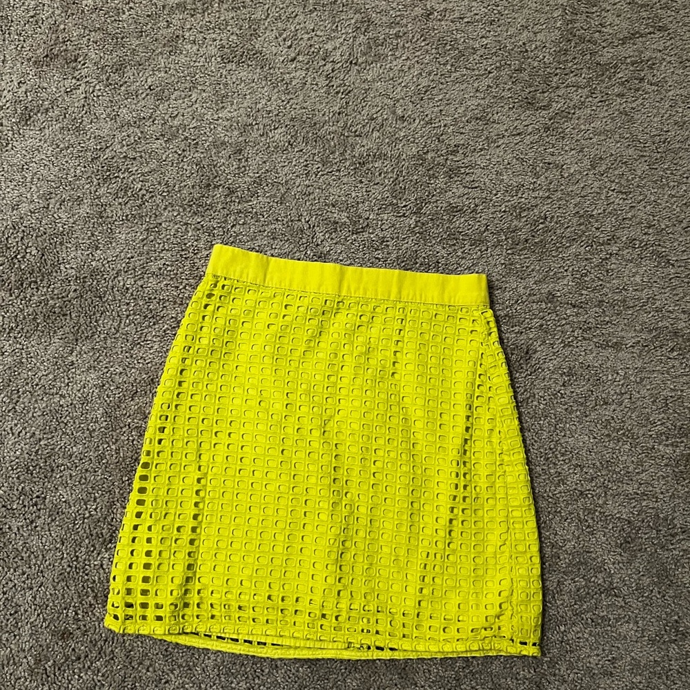 Vibrant Yellow Women's Skirt